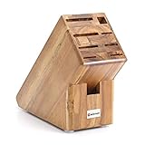 Wusthof Acacia 9-Slot Knife Storage Block