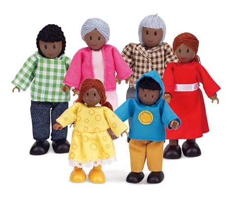 Hape African American Doll Family Set