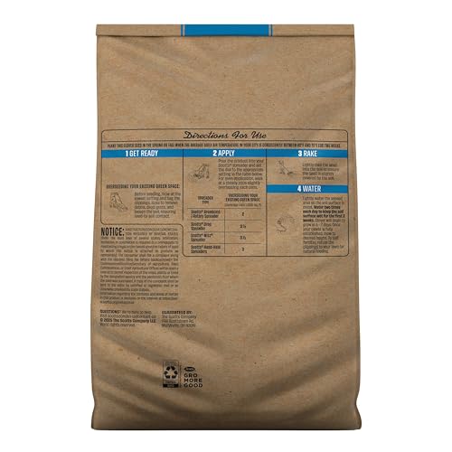 O.M. SCOTT AND SONS CLOVER SEED – LAWN SEED GROWS A NATURALLY LOW MAINTENANCE, DROUGHT-TOLERANT LAWN, 1,000 SQ. FT., 2 LB.