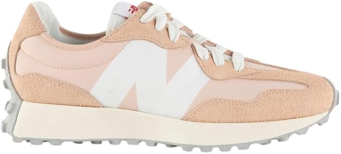 New Balance Women's 327 Sneakers, Petal Pink, 10 Medium US Image