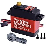 Miuzei 20KG Servo Motor High Torque RC Servo Metal Gear Waterproof for 1/8, 1/10, 1/12 R/C Model DIY Car Robot, DS3218, Control Angle 270° ?