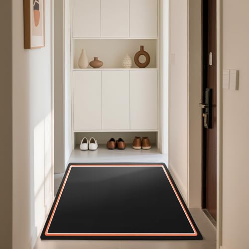 OUUTMEE Drum Mat 182 x 155 cm Black / Orange