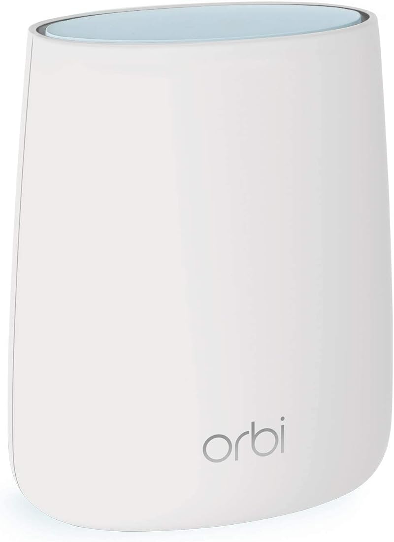 NETGEAR RBR20-100UKS Orbi Tri-Band Mesh WiFi System Router Up to 1500 sq ft 2.2