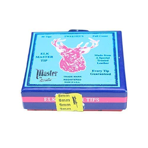 Elkmaster Glue on Cue Tips, 8mm (5pcs)