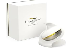 Luxene Beauty FIRMAGLOW® Body Microdermabrasion Device - Home Skin Care Tool for Anti-Aging, Skin Tightening, and Exfoliation - Diamond Surface - Spa Quality - All Skin Types