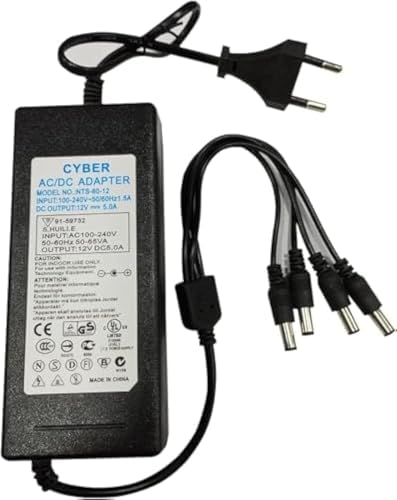 ABLEGRID 12V 2.5A AC Adapter Charger For Lorex Security Cameras & DVR Systems