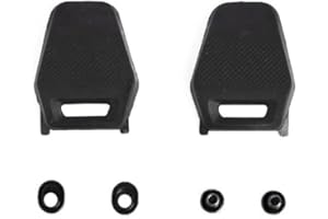 Replacement Heel Pad for RC900 RC901 RC902 RC903 Cycling Shoes, for Durable Plastic Road for Bike Shoe Accessory, Black, 8 x 