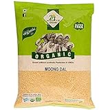 Organic Moong Dal - USDA Certified Organic - European Union Certified Organic - Pesticides Free - Adulteration Free - Sodium