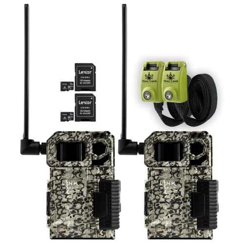 SPYPOINT LinkMicroLTE Cellular Trail Camera with Bundle Options (Link