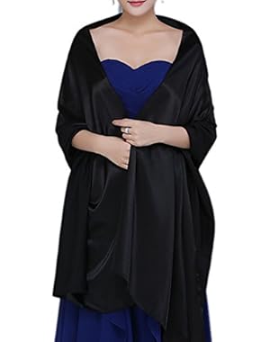 Womens Chiffon Bridal Evening Soft Wrap Scarf Shawl