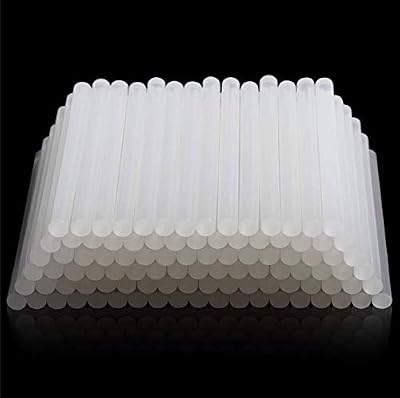 Requisites Needs 7mm x 100mm Clear Hot Melt Glue Sticks 100 Pack