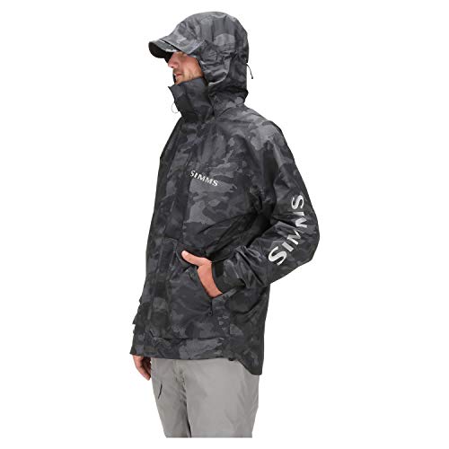 Simms Challenger Waterproof Fishing Rain Coat, Black XL Pricepulse