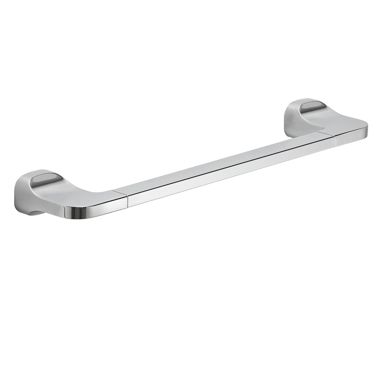 Gedy Krabi Towel Holder CM.35, Chrome Colour, Components Made of Stainless Steel and Cromall, 2 Year Warranty, Measures 3.3 x 35 x 7 cm and Weight 0.3 kg, R&D Design, Chrome, 35 cm — image 1