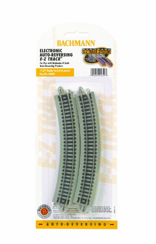 Bachmann Industries E-Z Track Nickel Silver Auto-Reversing 11.25