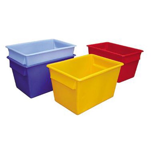 Action Handling RD0303N Tapered Side Plastic Tank, 370 L Capacity, 1040 mm L x 730 mm W x 615 mm H
