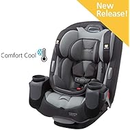 Safety 1st Grow and Go Comfort Cool 3-in-1 Convertible Car Seat, Pebble Path