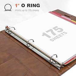 Eyrozill Portfolio Leather Binder with
