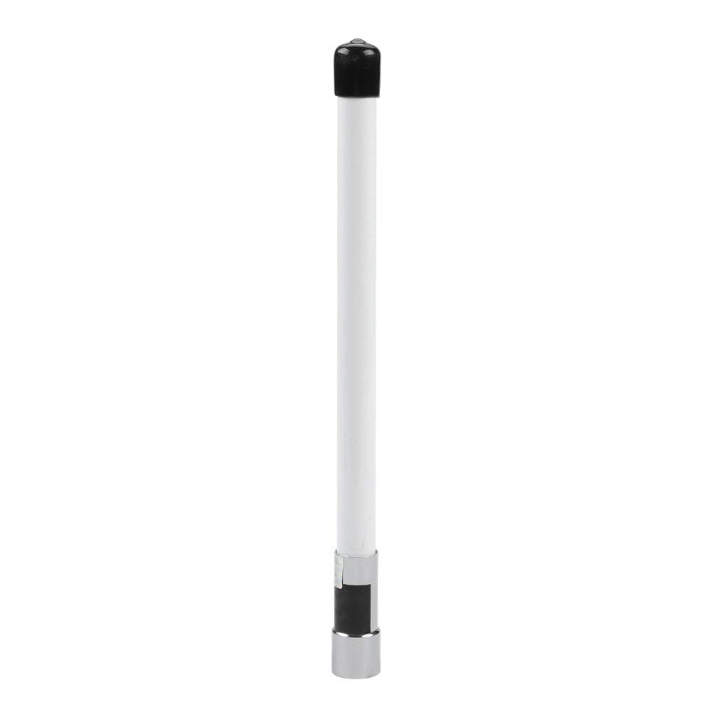 ASHATA UHF/VHF Antenna, Dual Band 130-174MHz VHF & 400-500MHz UHF, 22cm Portable Car Radio Antenna with UHF/Pl259 Connector for NL-350 (White)