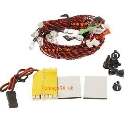 RC LED Lighting System NAV Lights Navigation LEDs - Plane Heli Quad FAA