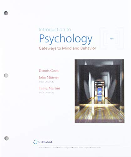 Intro.To Psychology:..(Ll) W/Mindtap2.0