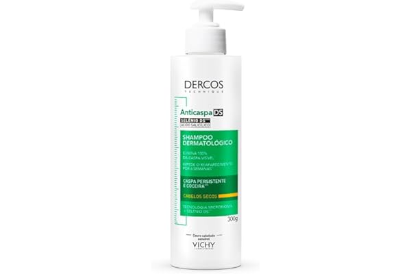 Vichy, Dercos Shampoo Anticaspa Intensivo para Cabelos Secos