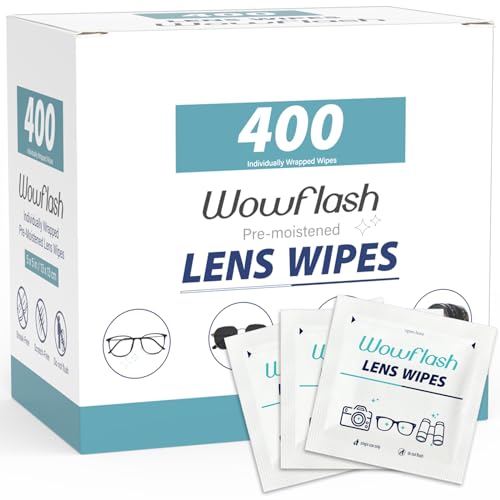 Pre-moistened Lens Wipes