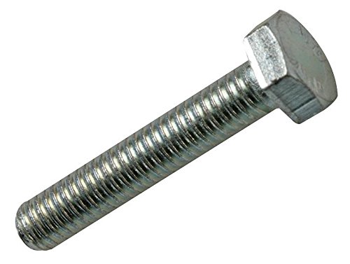 DURATOOL M12 x 35mm Stainless Steel Hex Head Set Screws/Bolts – 10 Pack, Corrosion Resistant, Outdoor & High-Performance