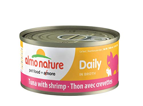 almo nature Daily Tuna With Shrimp, Grain Free, Additive Free, Adult Cat Canned…