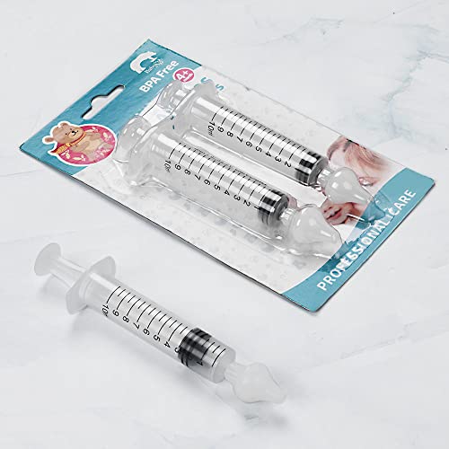 Baby Nasal Aspirator, 4PCS Nasal irrigator for Baby, Portable Infant Nose Cleaner, Professional Baby Nasal Irrigator, for Newborn Infants Kids Nose Cleaner
