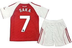 SAKA Kids Jersey CAMISTE 2025-2026 RED Color