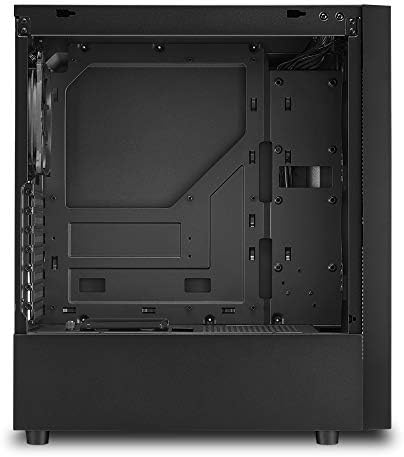 RGB Slider, Caja de Ordenador, PC Gaming, Semitorre ATX, Negro