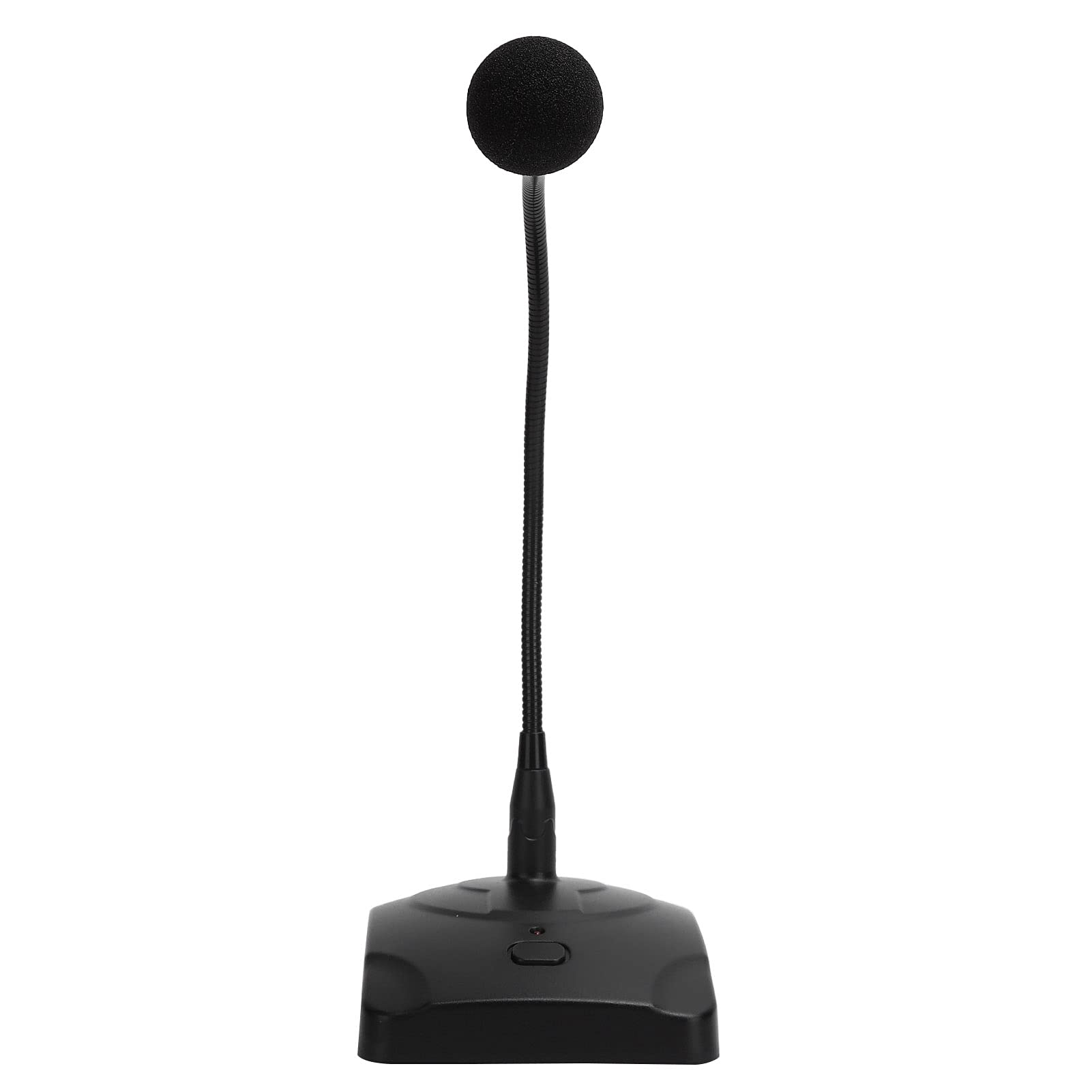 Yctze Gooseneck Podium Microphone Desktop Capacitive Conference Table Microphone with Push-to-Talk Feature and 5m XLR Cable Wired Conference Desktop Mic for Computer Video