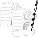264 Pieces Removable Food Labels Stickers