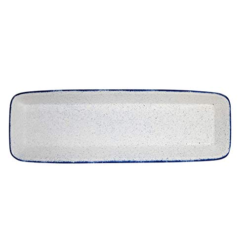 Churchill ‎BK710 Stonecast Hints Indigo Baking Dish