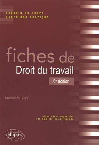 Fiches de droit du travail
