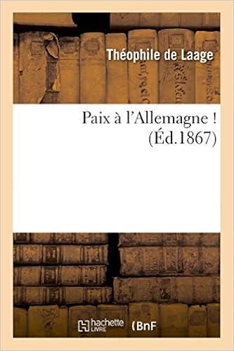 Laage T D Paix I L Allemagne De Laage Theophile Amazon Nl Boeken Laage T D Paix I L Allemagne De Laage Theophile Amazon Nl Boeken