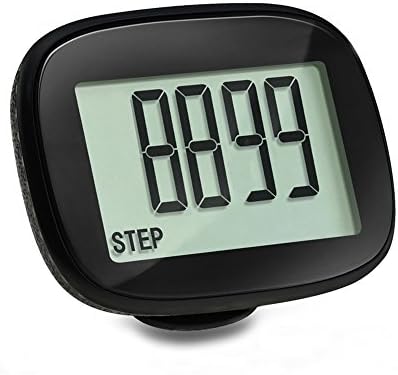 Firhealth Multi-function LCD Display Digital Pedometer Step Distance Calorie Counter with Belt Clip