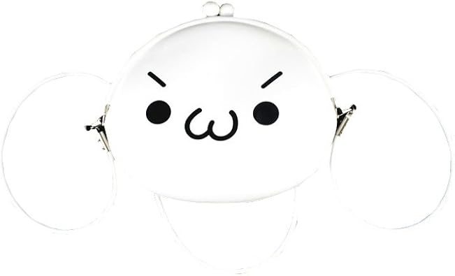 Amazon Arasi Shop かわいい 顔文字 メッセンジャーバッグ グッズ 小銭 入れ 怒り Arasi Shop メッセンジャーバッグ