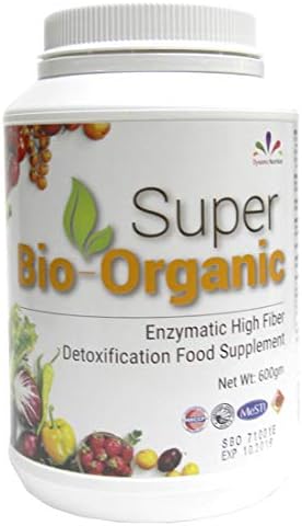 Dynamic Nutrition Super Bio-Organic - Organic High Fiber Dietary Supplement
