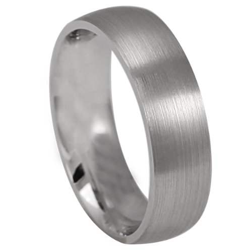 Bella Donna unisex Freundschaftsring 925/000 Silber mattiert 58 636125