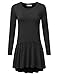 Doublju High-Low Ruffle Tunic Dress Top (Made In USA / Plus size available)
