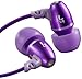Jlab Audio J5 Metal Earbuds Style Headphones, Guaranteed for Life - Plum Purple