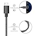 Vanzon Micro USB Cable,3Pack 3FT Nylon Braided High Speed 2.0 USB to Micro USB Charging Cables Android Fast Charger Cord for Samsung Galaxy S7 Edge/S6/S5/S4,Note 5/4,HTC,LG,Tablet (Black White)