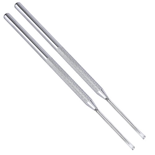 COMIART 2pcs Clay Modeling Sculpture Playdough Pro Needle Detail Tools