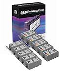 Speedy Inks Compatible Ink Cartridge Replacement for Canon BCI15 and BCI16C (5 Black & 5 Color, 10-Pack)