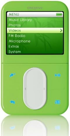 Creative Zen Vision M 30gb Mp3 Multimedia Player Green Amazon Co Uk Audio Hifi