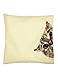 YOUR SMILE Cat Cotton Linen Square Decorative Throw Pillow Case Cushion Cover 18x18 Inch(45CM*45CM) (Color#0)