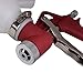1.45 Gallon Air Hopper Spray Guns Paint Texture Drywall Wall Painting Sprayer with 3 Nozzles, Red