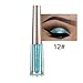 Diamond Liquid Eyeshadow 4 Colors Glitter Shimmer Eyeshadow Deep Stereoscopic Long Lasting Liquid Eyeshadow Set Matte Eye Shadow Sparkling Shimmer Eyes Makeup for Women Girl (4 Color C)