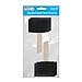 US Art Supply 4 inch Foam Sponge Wood Handle Paint Brush Set (Value Pack of 10) - Lightweight, Durable and Great for Acrylics, Stains, Varnishes, Crafts, Art